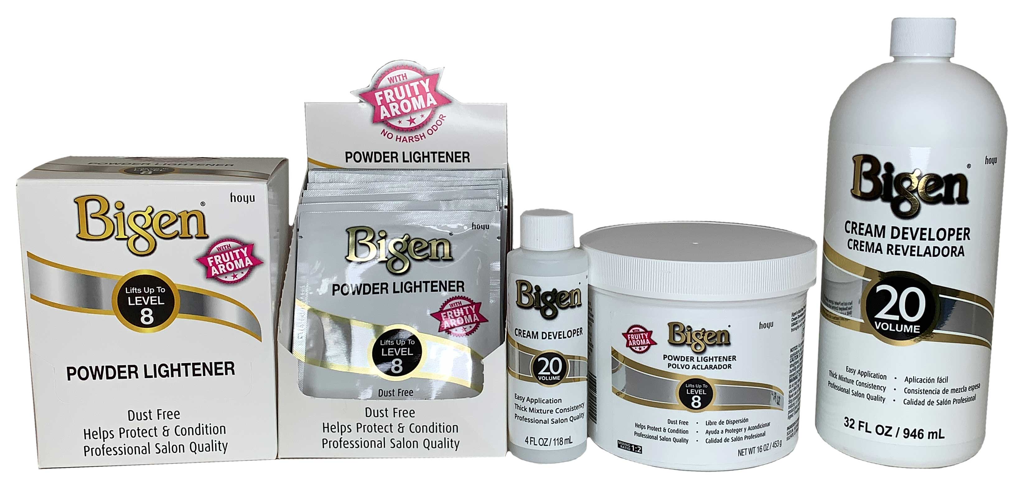 Bigen Lightener Product Line